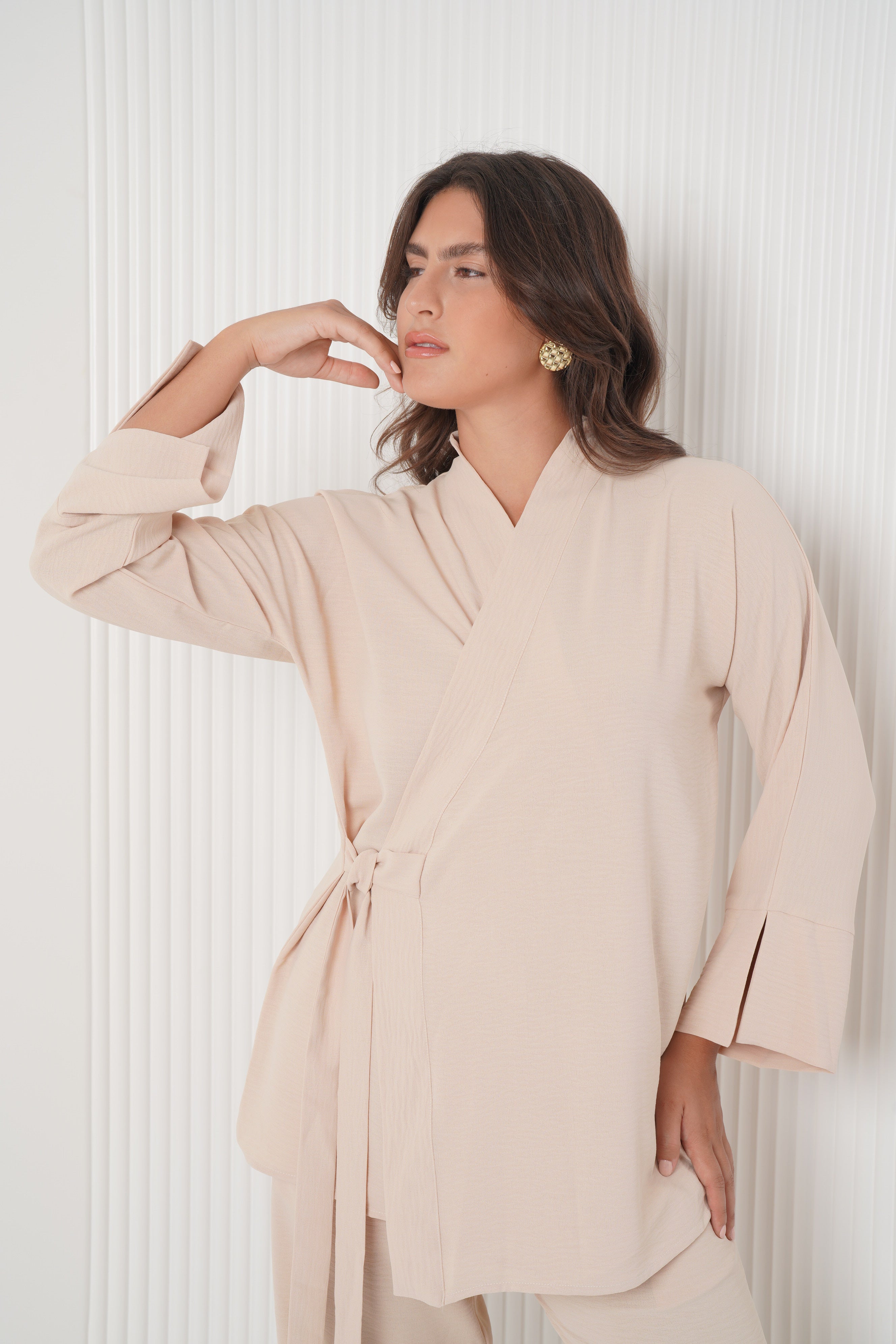 DAY TO NIGHT SET IN BEIGE