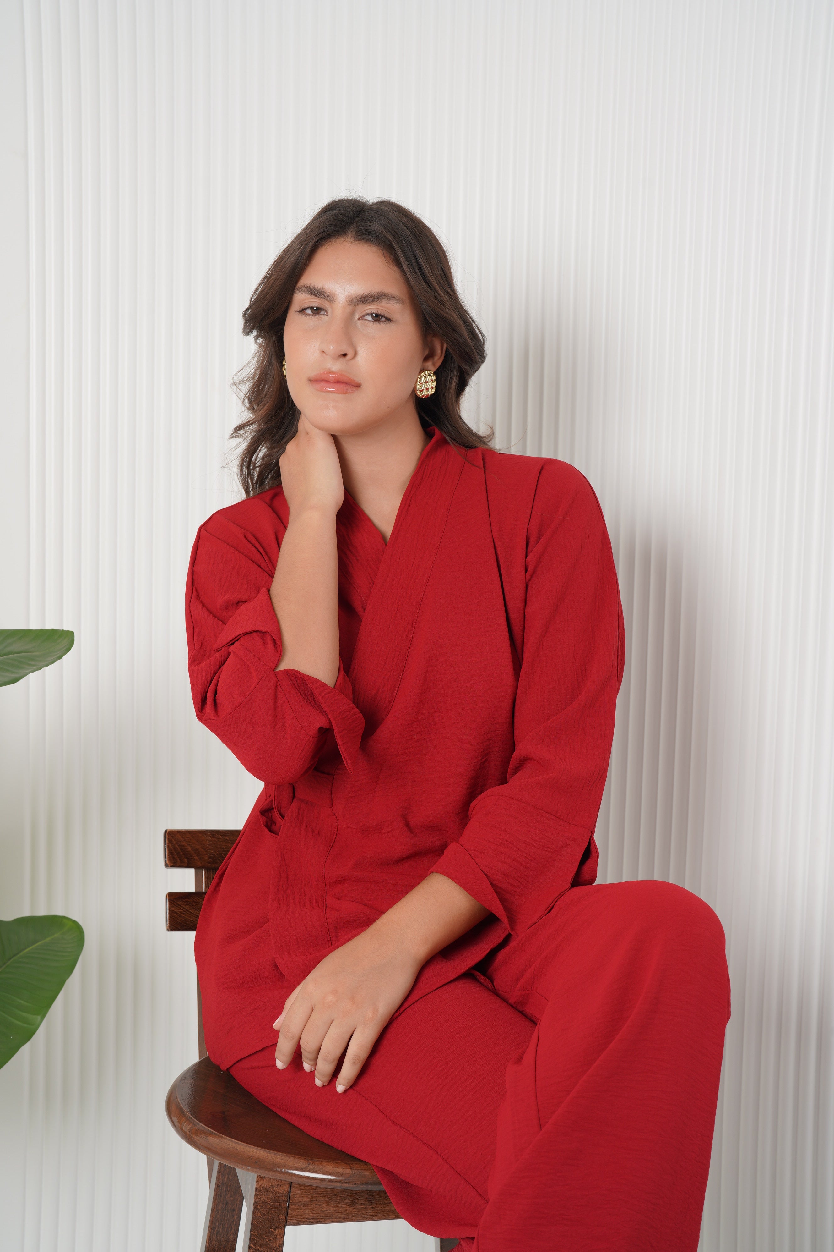 DAY TO NIGHT SET IN RED