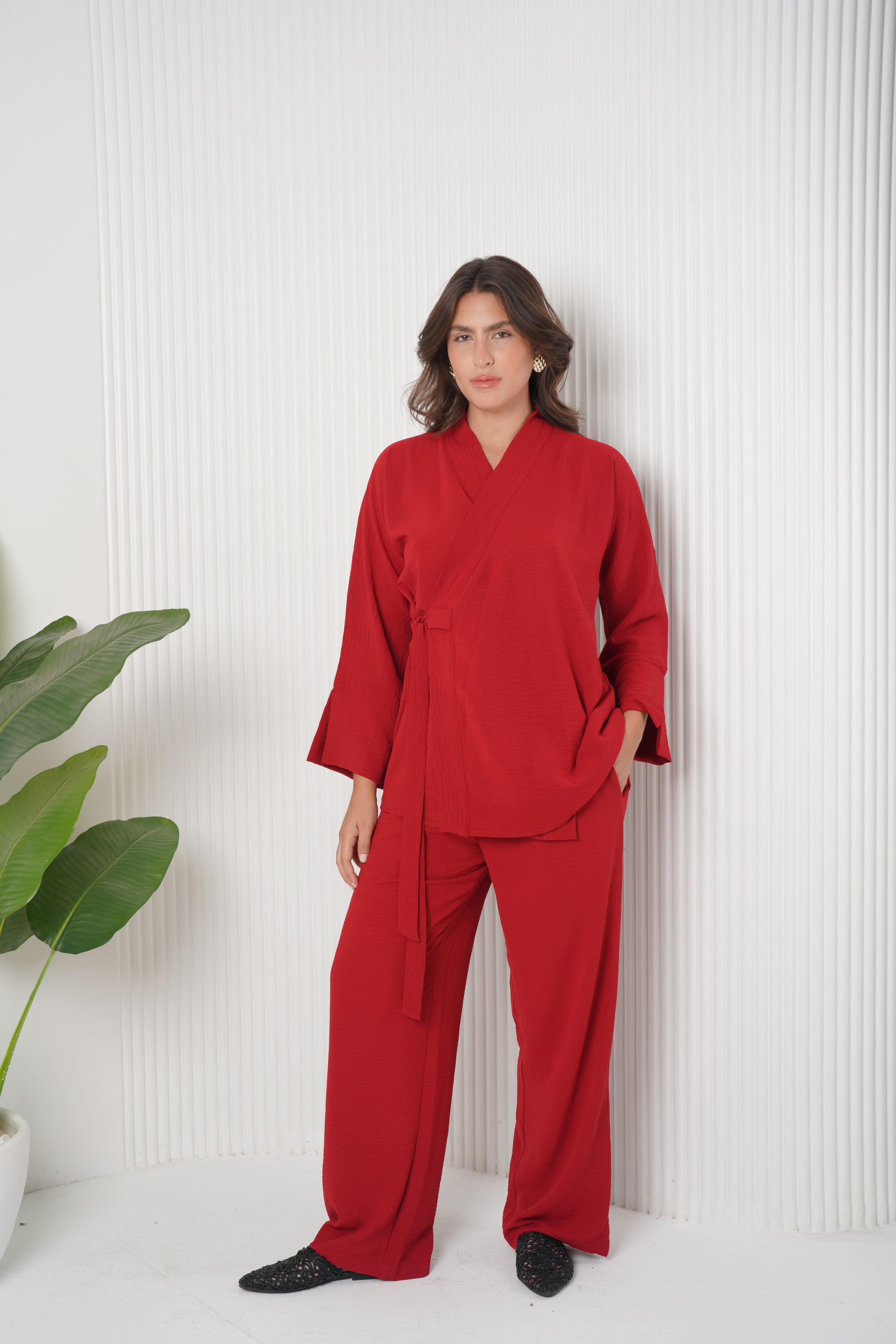 DAY TO NIGHT SET IN RED