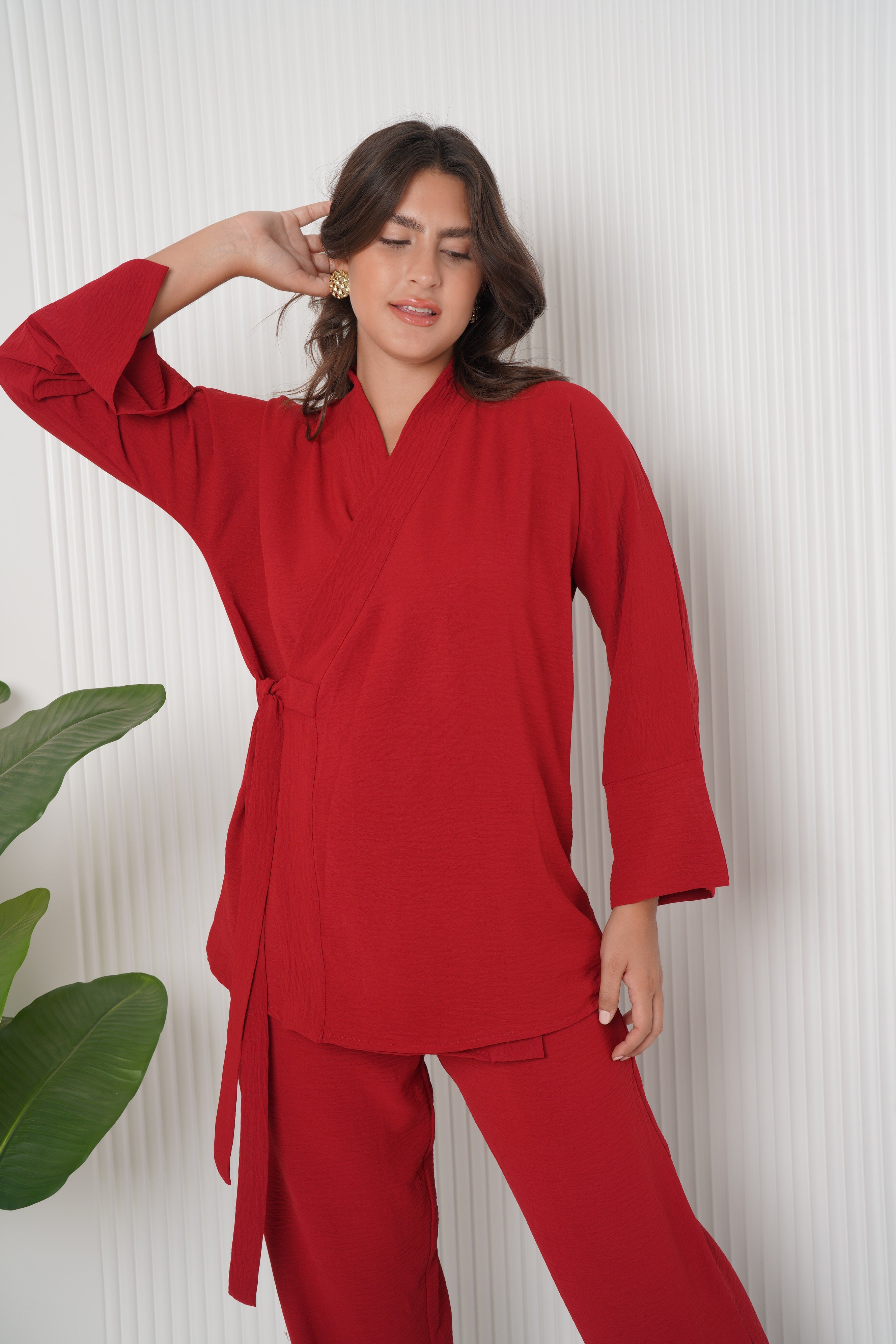 DAY TO NIGHT SET IN RED